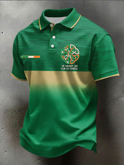 Herren Irland Rugby Liebhaber Bedruckte Freizeit-Oberteile