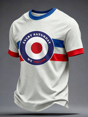 Herren T-Shirt mit Aufdruck „Scotland Football Lover“