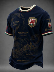 Men's Welsh Dragon Printed T-shirt