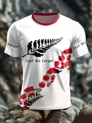 Men's Remembrance Day short sleeves t-shirt