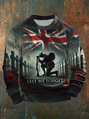 Men's British Veteran Crew Neck Sweatshirt
