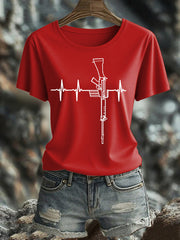 Women's British Veteran Iron On Short Sleeve T-Shirt