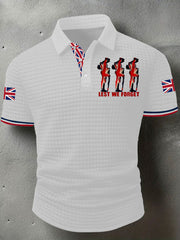 Men's Remembrance Day Lest We Forget Short Sleeve Shirt