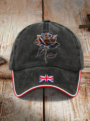 Unisex UK Flag Art Printed Hat