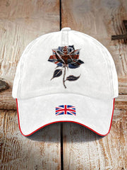 Unisex UK Flag Art Printed Hat