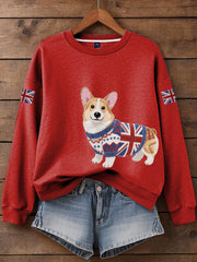 Women's British imitation diamond hot-drilling Printed Iron On Short Sleeve T-Shirt