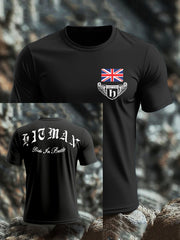 Men's Boxing Lover Rip Hitman Legend Printed T-Shirt