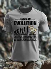 Men's British Veteran imitation cotton short-sleeved T-shirt