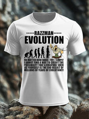 Men's British Veteran imitation cotton short-sleeved T-shirt