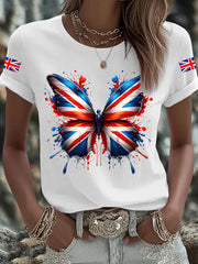 Men's UK Flag Printed T-shirt
