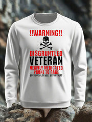 Men's British Veteran Printed sweater