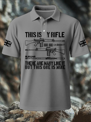 Men's British Veteran Printed polo shirt