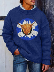 Men's Scotland Highland Cow Sweater