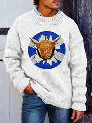 Men's Scotland Highland Cow Sweater