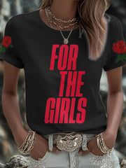 Women's England Rugby Lover Printed T-Shirt