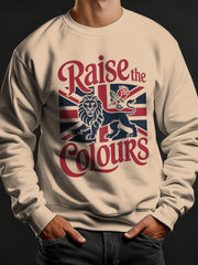 Men's Raise The Colours Print Crew Neck Sweatshirt