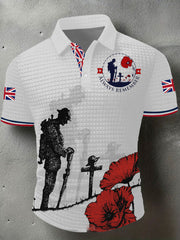 Men's Remembrance Day Always Remember Short Sleeve Shirt