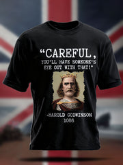 Men's UK History Lover Printed T-shirt