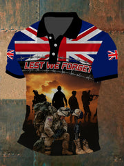 Men's Remembrance Day Lest We Forget Shirt