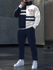 Men's Casual Hoodie And Pants Set