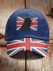 Unisex Funny Churchill Printed Hat