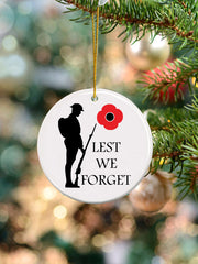 Lest We Forget Ornament