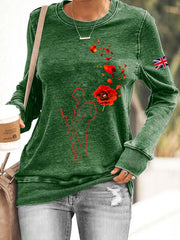 Women's Remembrance Day Lest We Forget Sweatshirt
