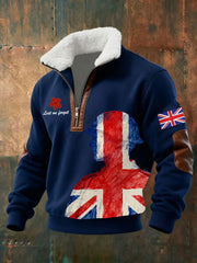 Men's Remembrance Day Lest We Forget Printed Sweatshirt