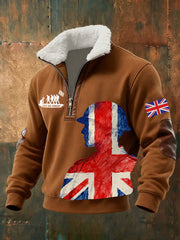 Men's Remembrance Day Lest We Forget Printed Sweatshirt