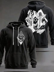 Unisex JRR Rings Books Lover Printed Hoodie