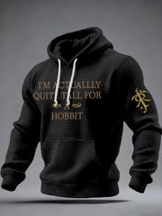 Men's JRR Rings Books Lover Printed Hoodie