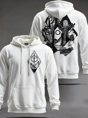 Unisex JRR Rings Books Lover Printed Hoodie