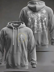 Unisex JRR Rings Books Lover Printed Hoodie