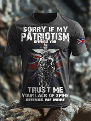 Men's British Veteran short sleeves t-shirt