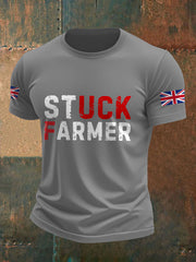 Men's UK Flag Printed T-shirt