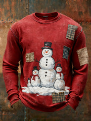 Men's Christmas Waffle Top