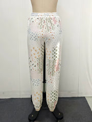 Women's Christmas sweatshirt and long pants sets