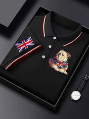 Men's Vintage England Flag Casual Shirt