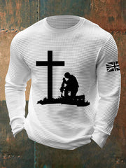 Men's Remembrance Day Waffle Top