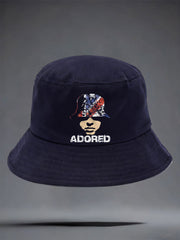 Unisex Adored Lemon Roses Music Lover Printed Hat