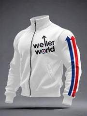 Herren Jacke "Modfather UK Music Mods Lover" mit Aufdruck