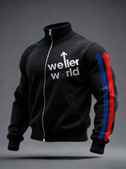 Herren Jacke "Modfather UK Music Mods Lover" mit Aufdruck