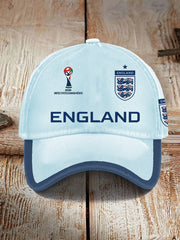 Unisex UK Football Lover England 2026 Printed Hat