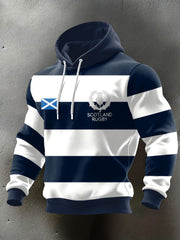 Herren Schottland Rugby Liebhaber Bedruckter Hoodie