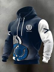Herren Schottland Rugby-Liebhaber Kapuzenpulli mit Aufdruck