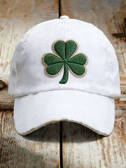 Unisex St. Patrick's Day Shamrock Print Hat