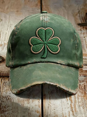 Unisex St. Patrick's Day Shamrock Print Hat