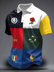 Unisex 6 Nations Rugby Lover bedruckte Freizeit-Oberteile