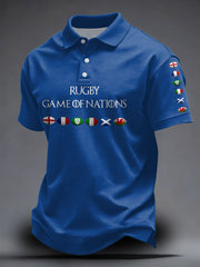 Unisex 6 Nations Rugby Lover bedruckte Freizeit-Oberteile