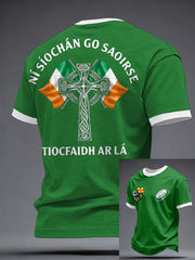 Herren Irland Rugby Liebhaber Bedrucktes T-Shirt